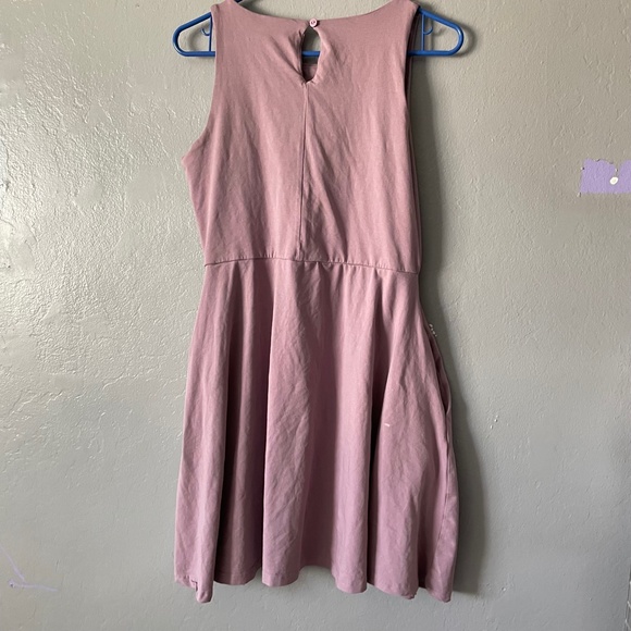 Pact Organic Cotton Sleeveless Fit & Flare Tank Dress size medium - Picture 4 of 4